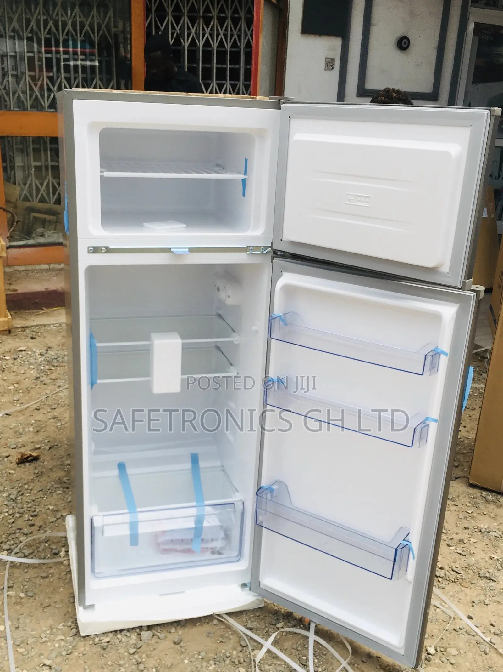 205 Liters Pearl Doubledoor Topfreezer PCF-250 Gray Fridge