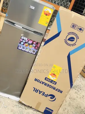 Doubledoor Pearl Topfreezer Pf-250 Gray 205L Fridge