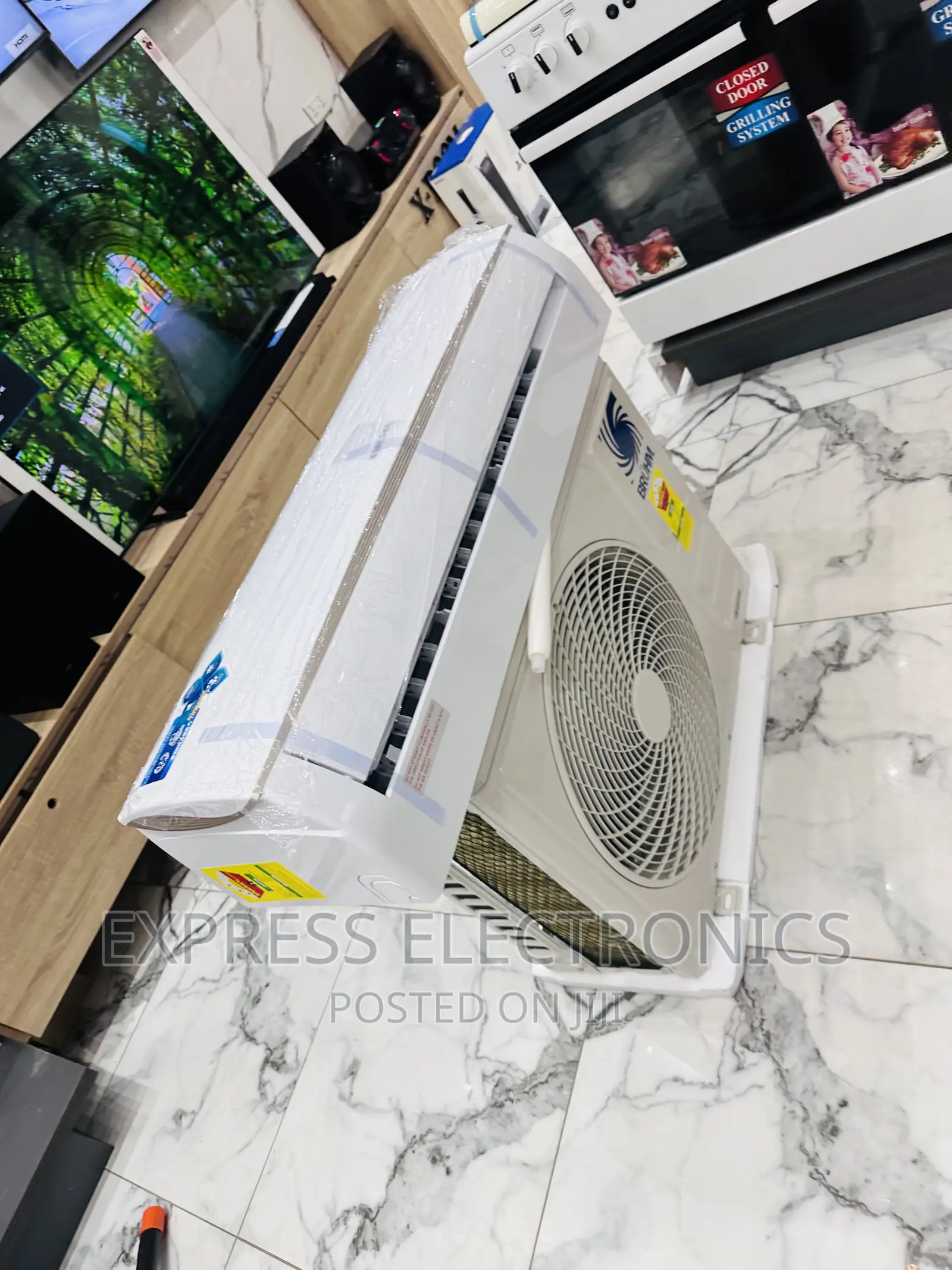 1.5hp Split Bruhm Wall Mounted R410 Gas Ac