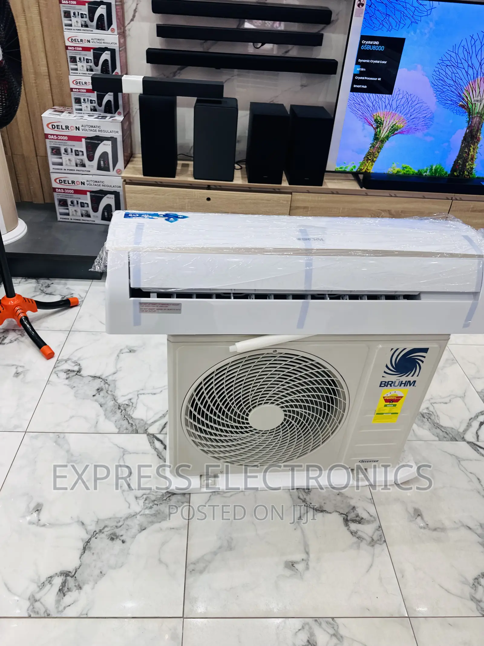 Energy Efficiency—-1.5hp Split R410gas Bruhm Best Airflow