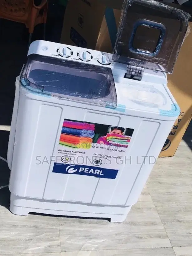 7kg Washingmachine Twintub Semiautomatic Topload Pearl