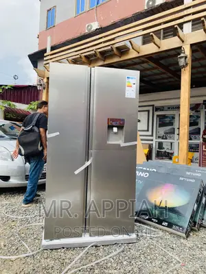 Original TCL P520SBN Side by Side Fridge With Dispenser 