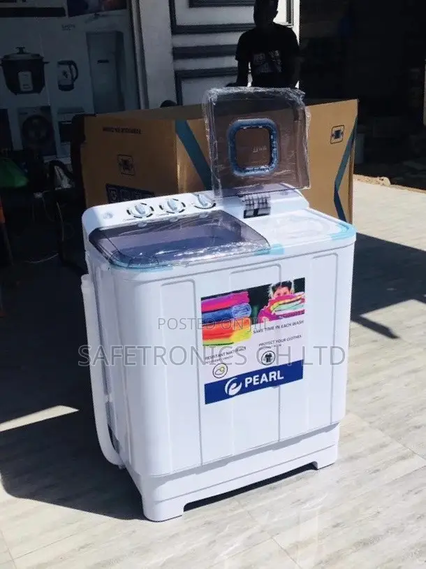 Topload Washingmachine 7kg Twintub Pearl Semiautomatic 