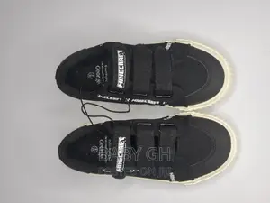 George Black Minecraft Boys Shoe