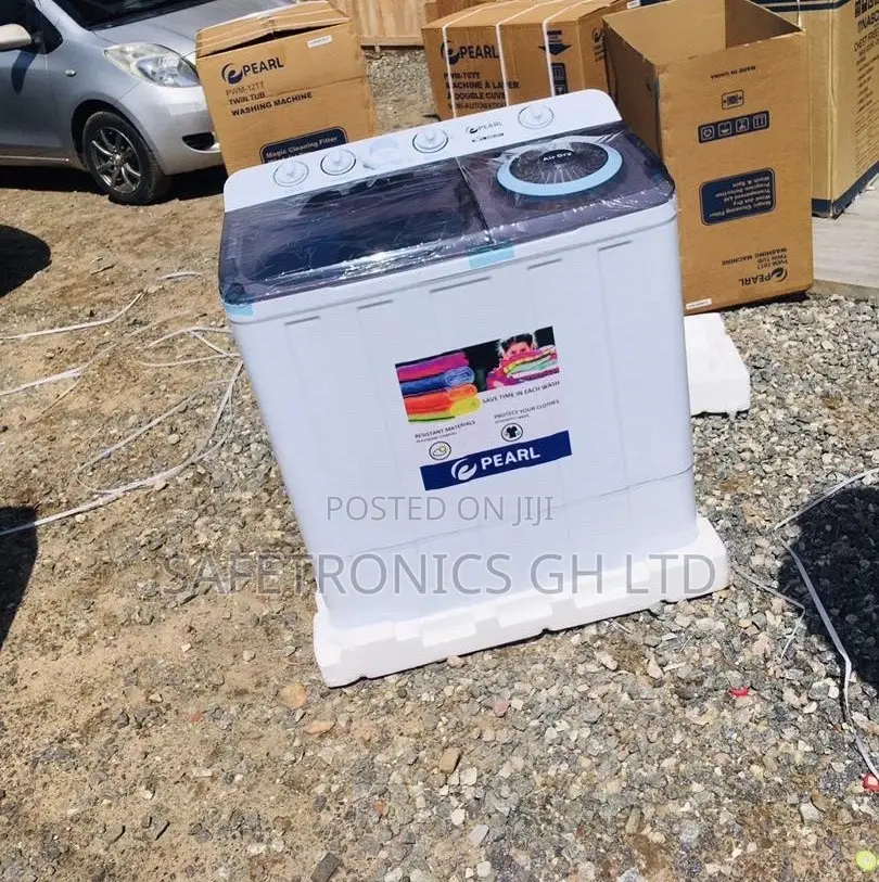 Child Lock Washingmachine 12kg Semiautomatic Topload Pearl 