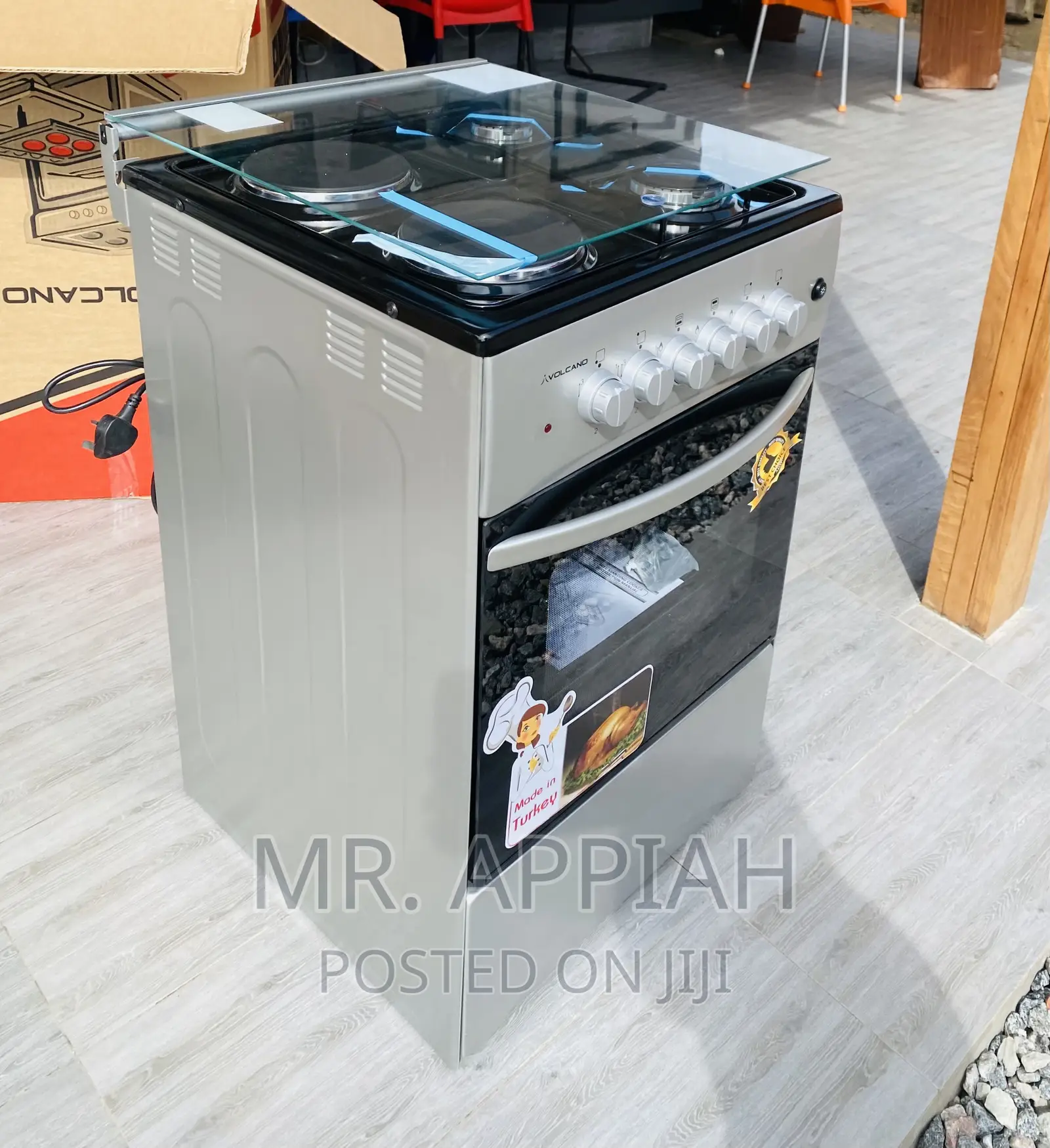 Extremely Reliable Volcano Oven Grill 2 Gas + 2 Electric.