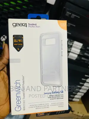 Gear4 D3O Cover Silver, Greenwich for Galaxy S8
