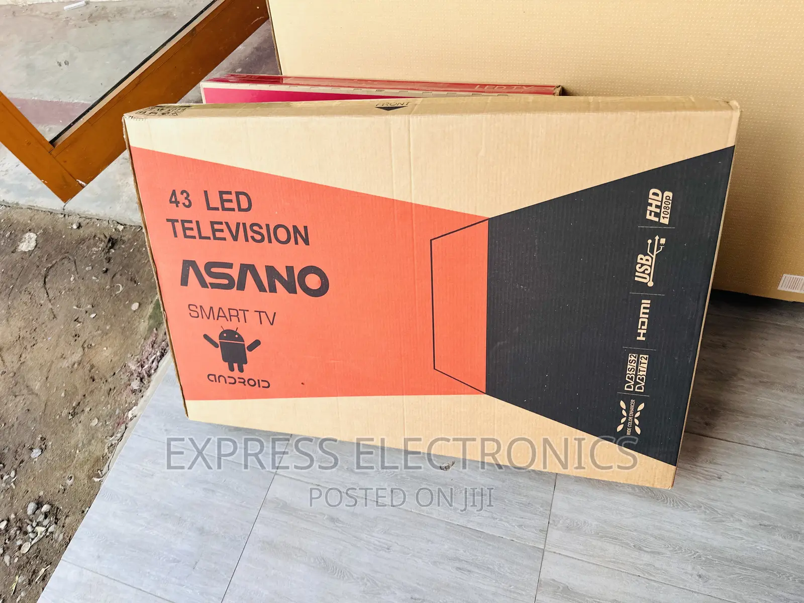 Finest Picture FHD Smart Asano 43” Tv Satellite Digital