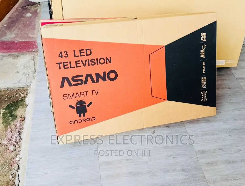 No.Best Asano Tv FHD Satellite Smart 43” Tv 