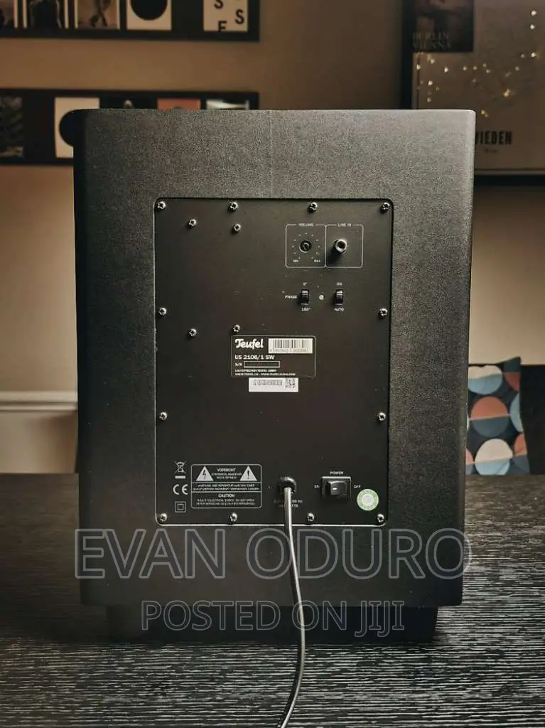 Powerful Tueful Active Woofer for Sounds System Hometheater