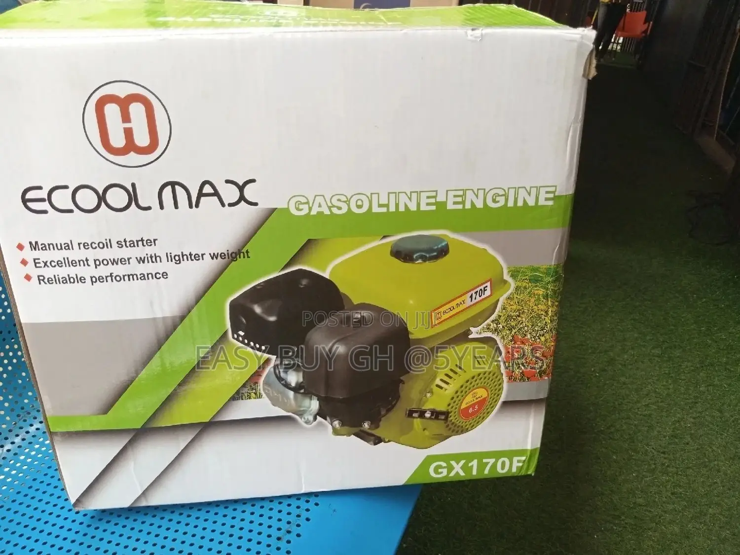 Fufu Machine Ecool Max Gasoline Engine