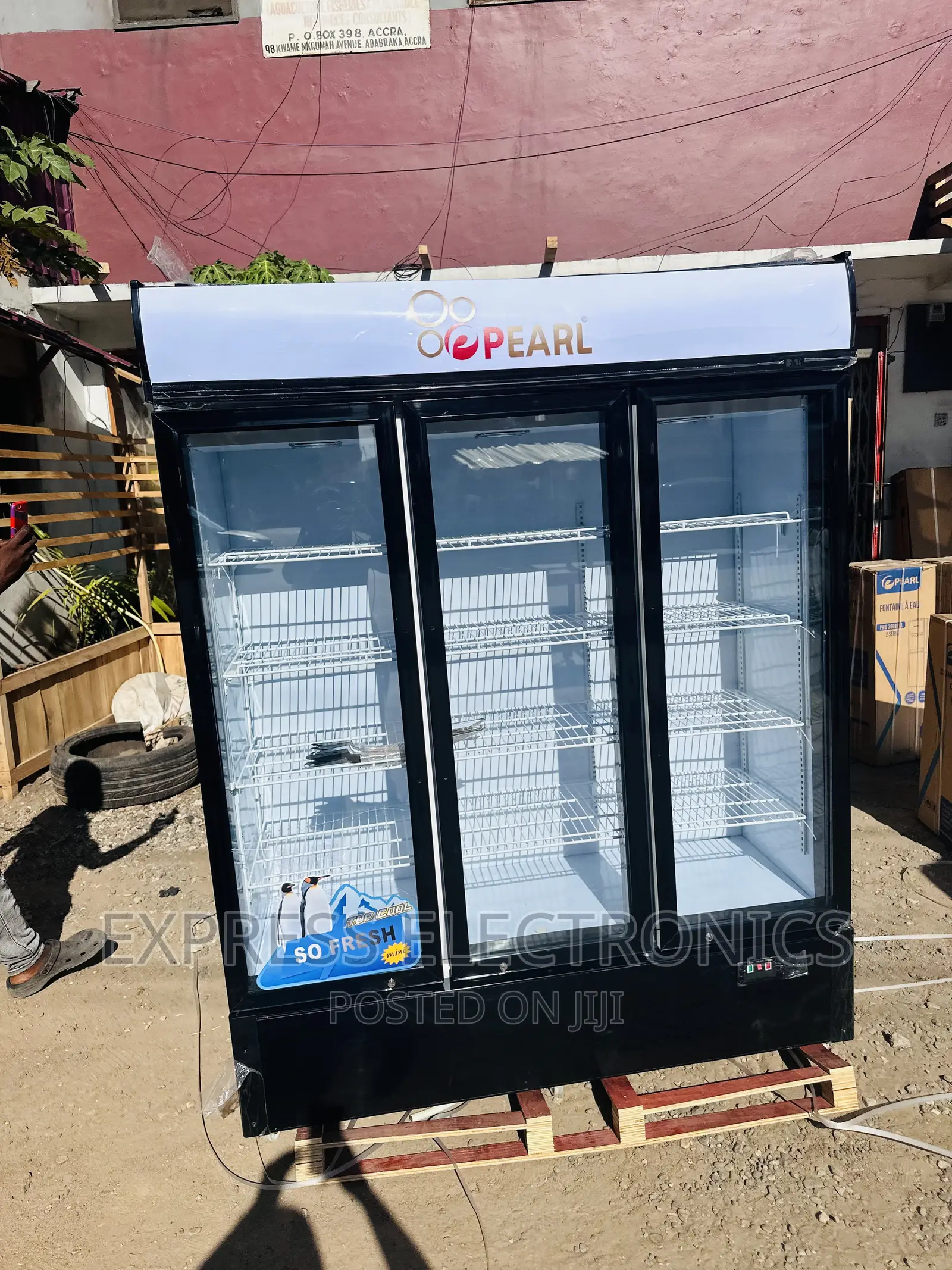 PVC-150 Display Fridge Pearl 3doors Highly Recommend