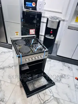 Stainless Steel Sliver Gas Electric Cooker Oven 2-2