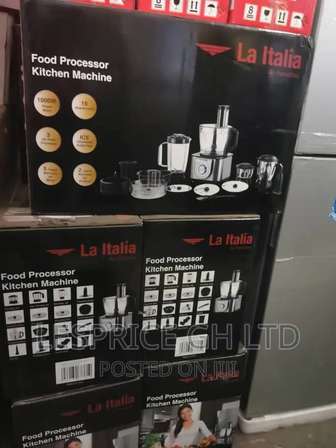 Energy Saving ~Italia 1000W Food Processor