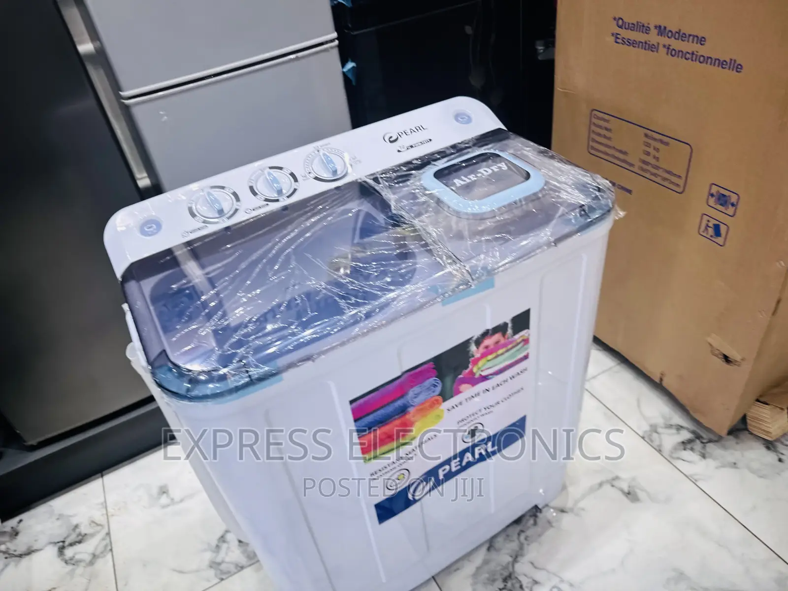 Transparent Lid Pearl 7kg Topload Washing Machine Twintub