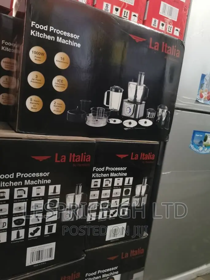 Stainless Steel ~Italia Food Processor
