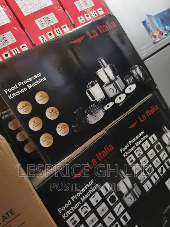 La Italia 1000w High Standard Food Processor
