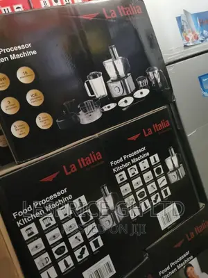 Italia 1000w Food Processor-Experience the Quality