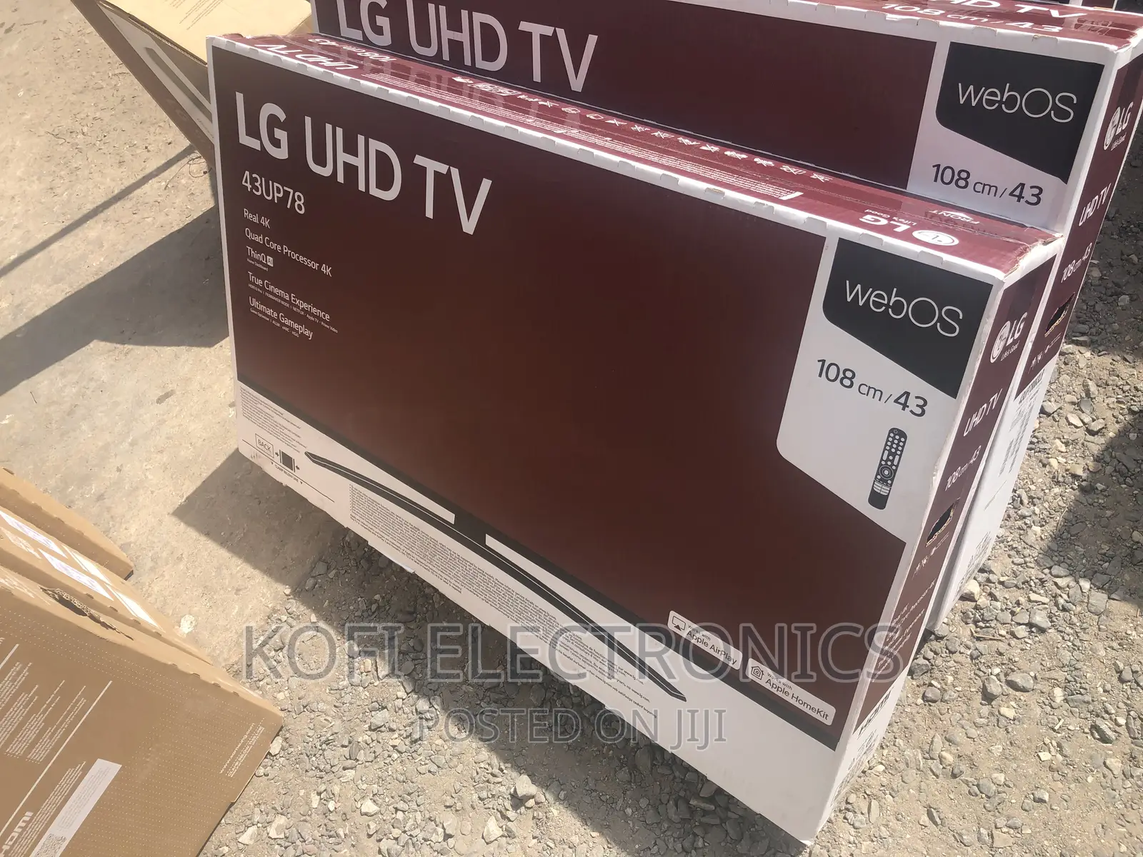 Aesthetic Design LG 43up78003lb 43" Ips Ultrahd TV DVB-T2