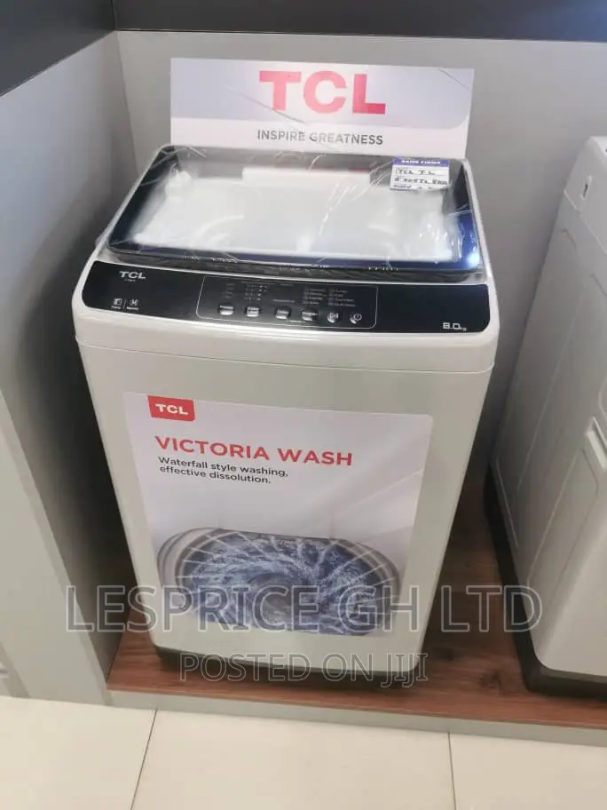 Super Wash~TCL 8kg Top Load Washing Machine