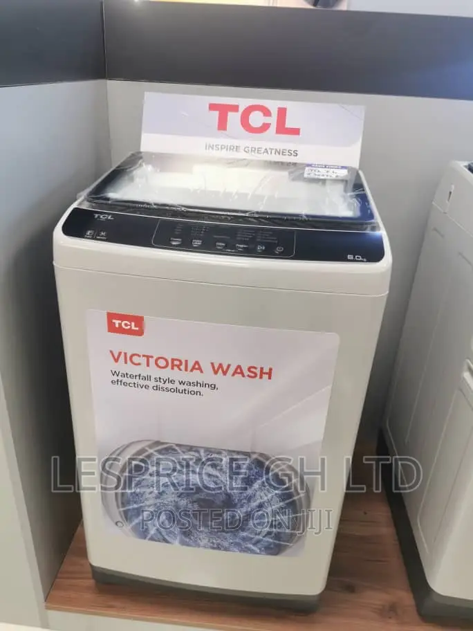 TCL 8kg Fully Auto Diamond Drum Washer Machine