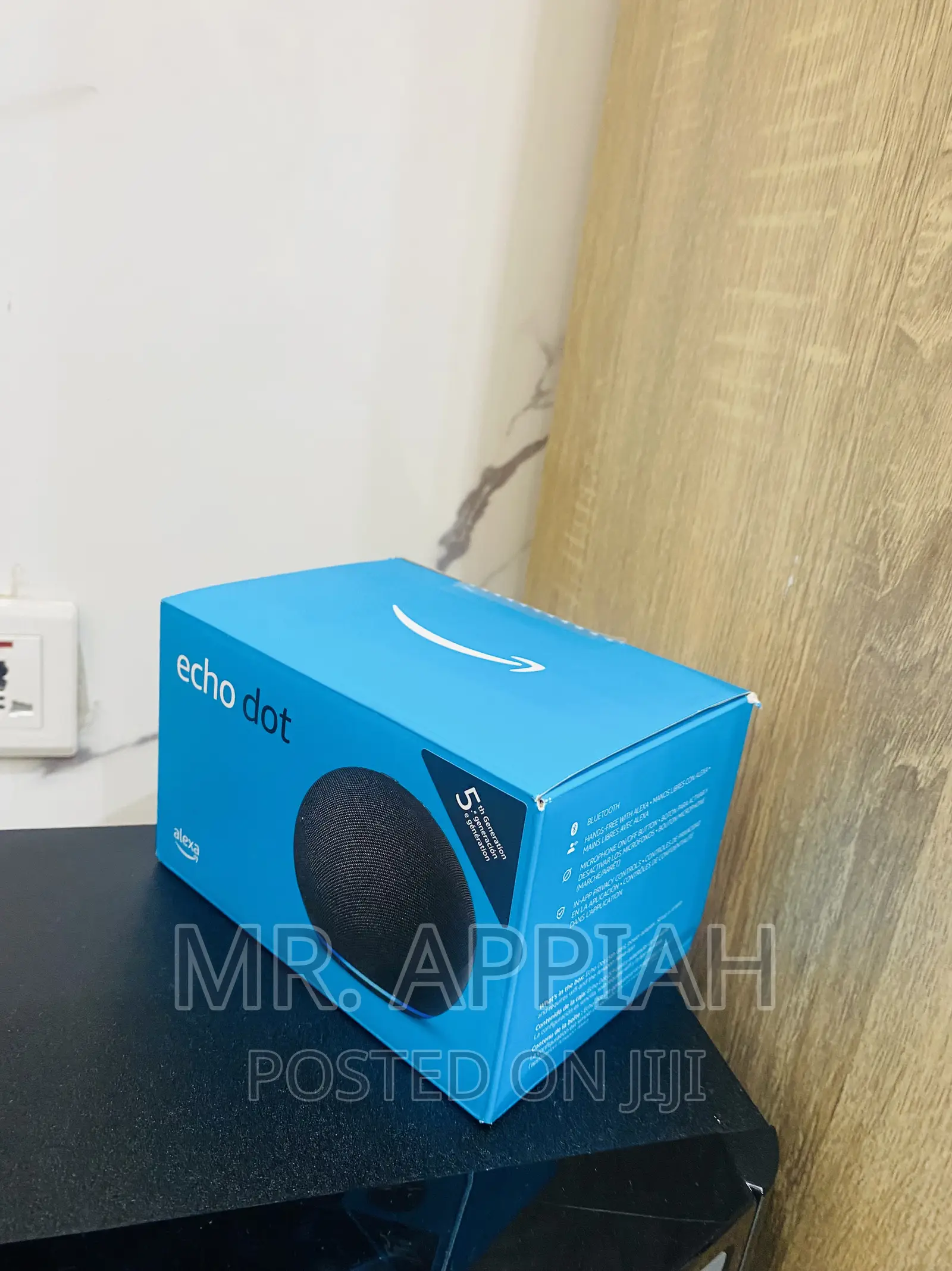 Purchase Classic Echo Dot Generation 5 Bluetooth Speaker.