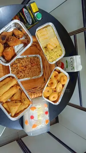 Food Basket With Cake