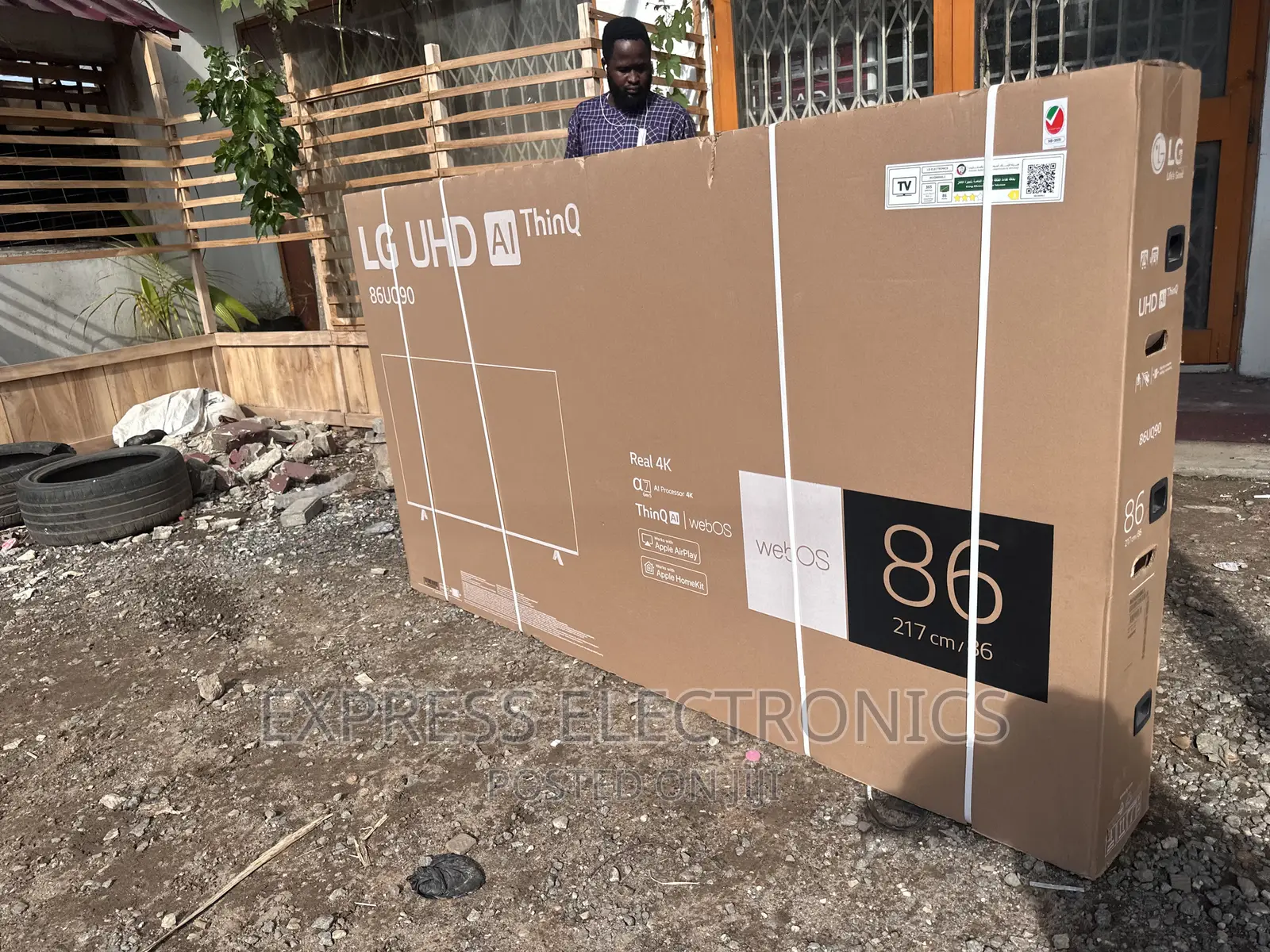 Experience a Lifetime UHD Smart Lg 86”UQ90