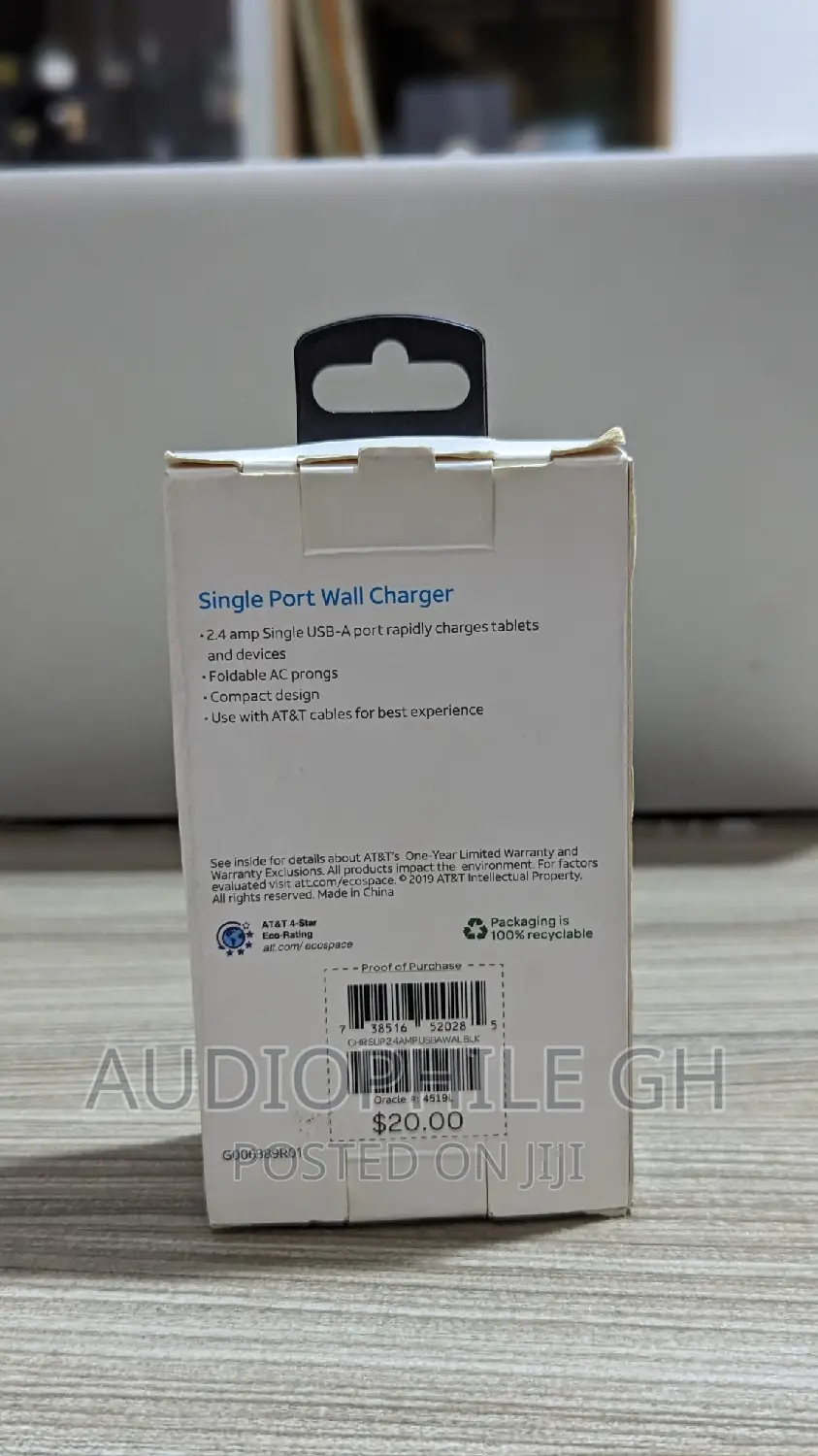 At T Wall Charger Single Port