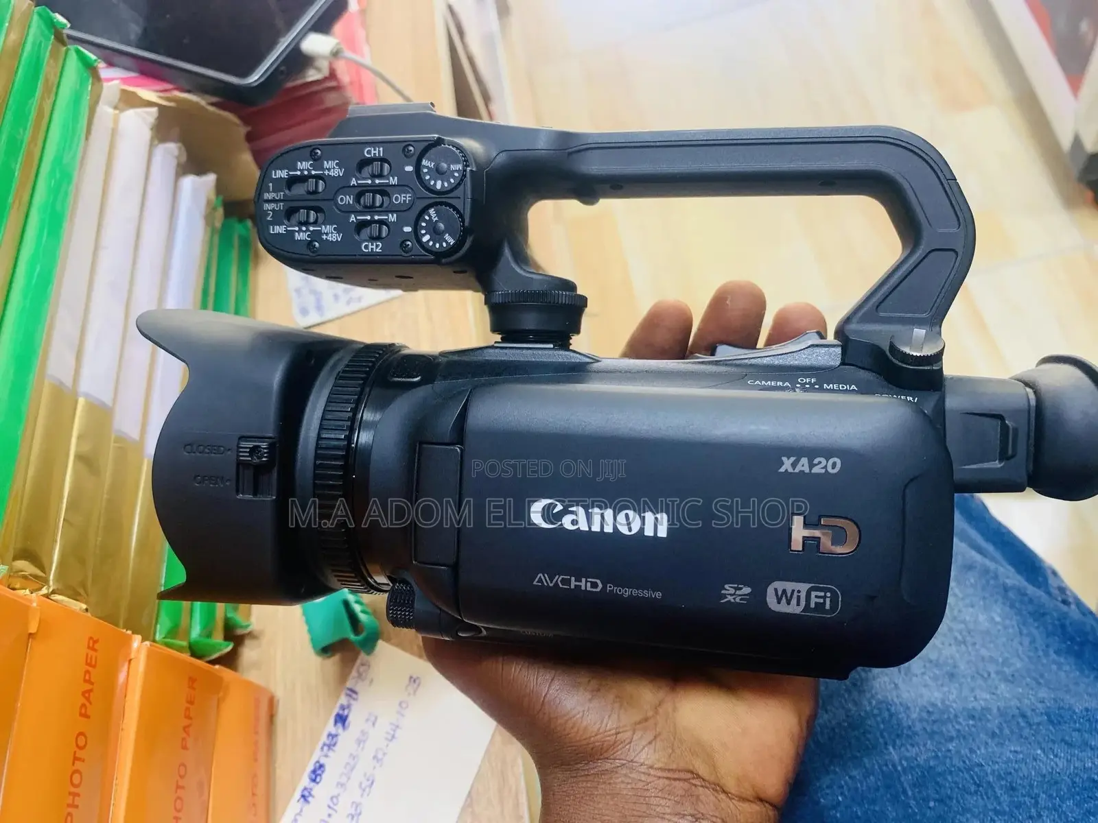 Professional Xa20 Wi-Fi Video Camera