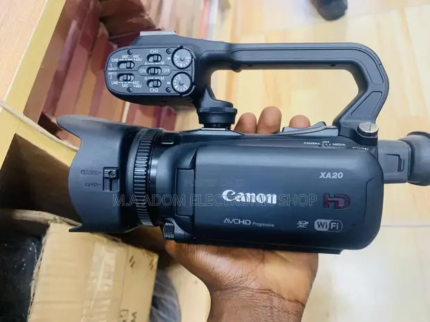 Video Camera Canon Xa20 Review Canon- Xa20 In Accra Metropolitan