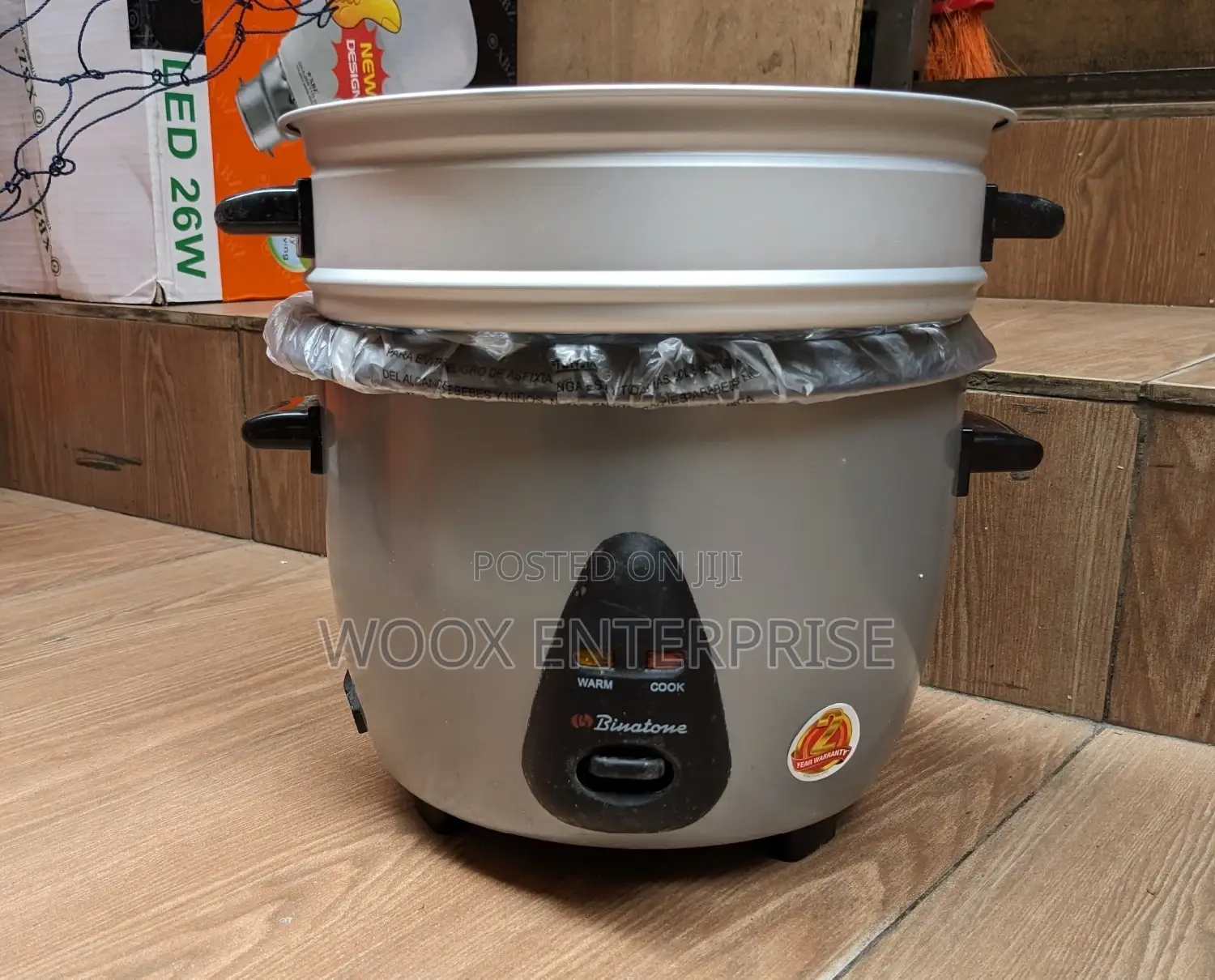 Binatone Rice Cooker/Steamer 2 in 1(1.8L)RCSG 1805