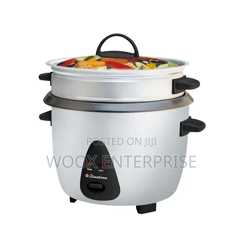 Binatone Rice Cooker/Steamer 2 in 1(1.8L)RCSG 1805