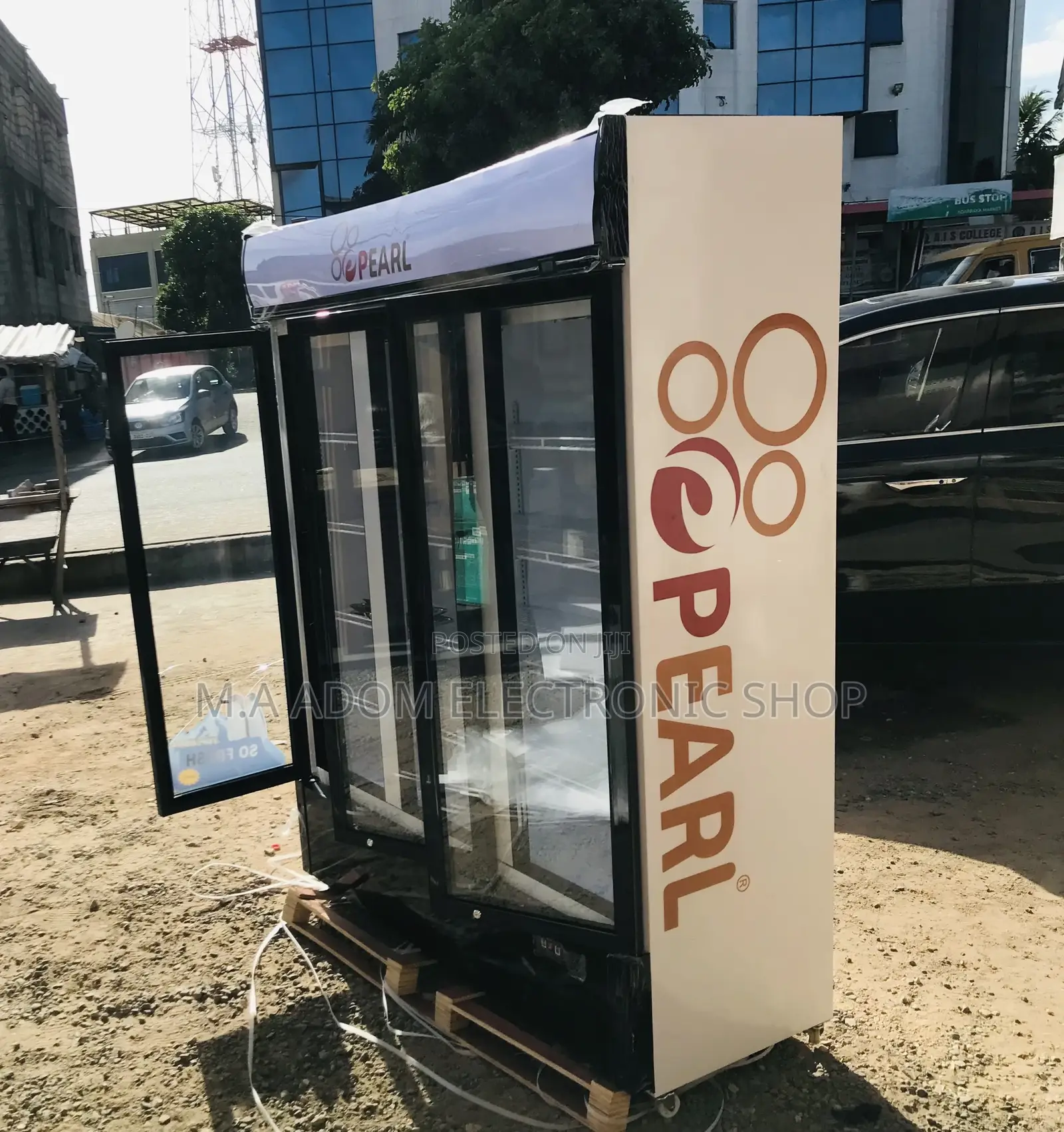 Eco-Friendly Pearl(PVC-150)950l Electric Beverage Cooler 