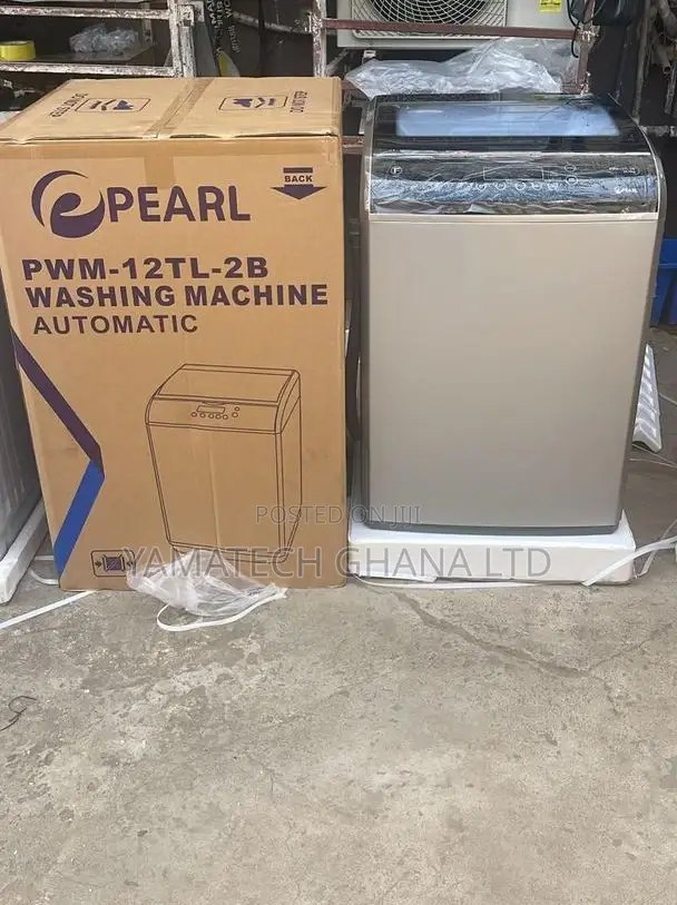 Pearl 12kg Full Automatic Topload Washing Machine PWM-12TL2B