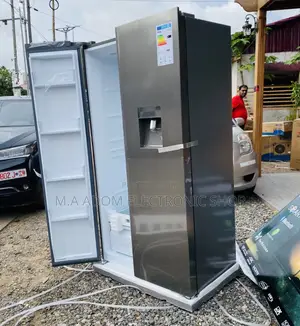 Energy Saving TCL P520SBN Side by Side Refrigerator(607ltr).