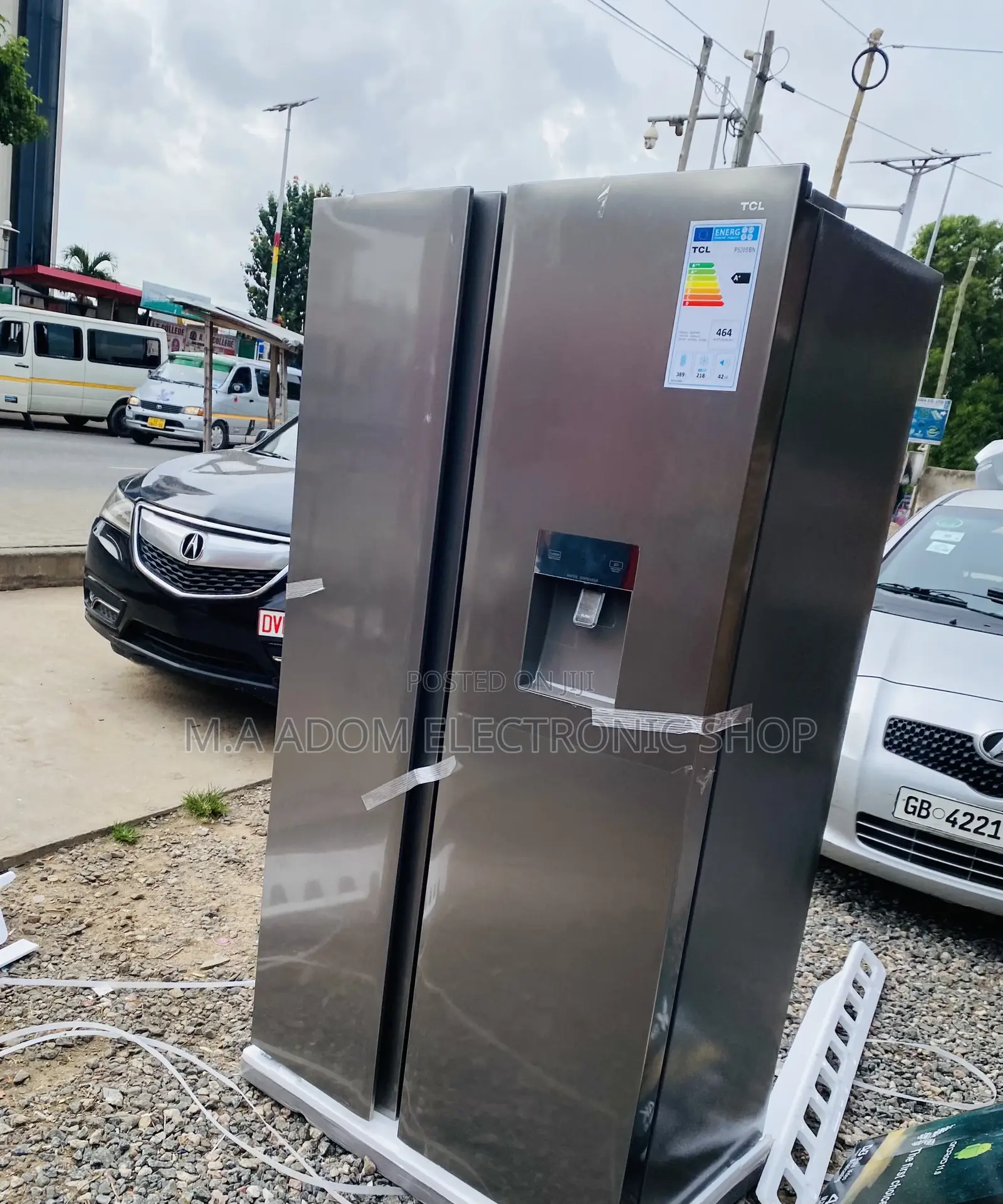 Better Choice TCL 607ltr Side by Side Refrigerator P520SBN.