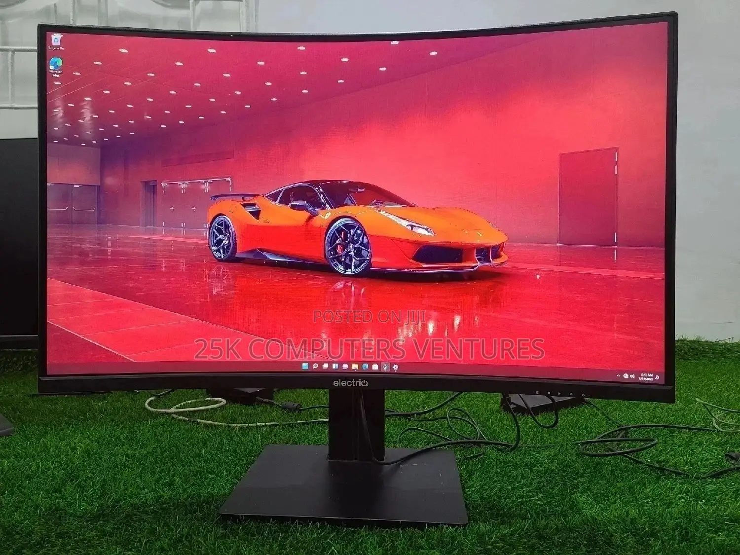 Electriq 32′′ Curved Gaming Monitor Qhd 2560×1440, 165 Hz Freesync Hdr