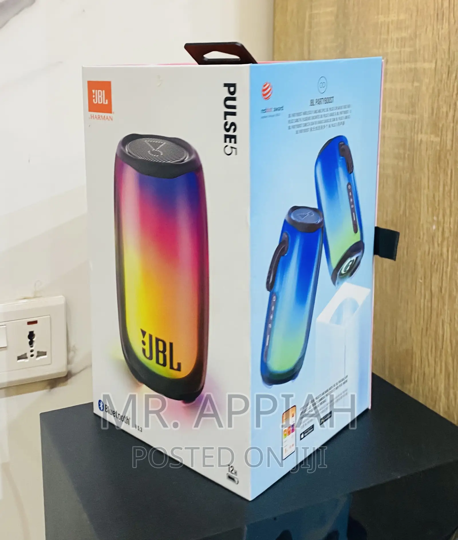 Fresh in Box JBL Pulse 5 Bluetooth Speaker(Black).