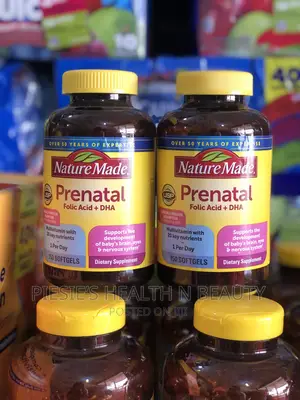 Nature Made Prenatal Folic Acid + Dha 150 Gels ,Expiry: December 2026