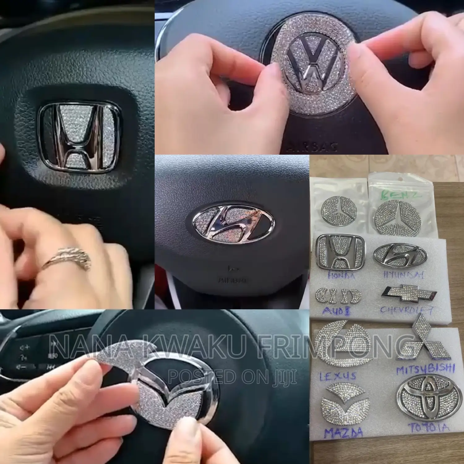 Steering Wheel Logo Design Available