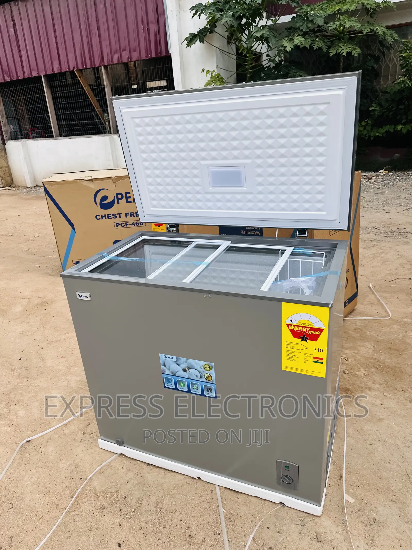 Better Deal on Pearl Chest PCF-240/200)Ltrs Freezer Grey