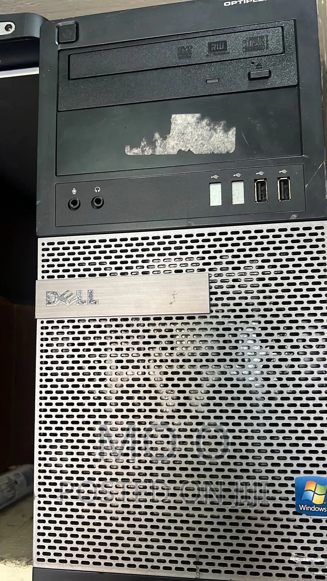 Desktop Computer Dell OptiPlex 3010 8GB Intel Core I5 HDD 500GB