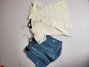 Billoe Faiers White Top and Denim Shorts