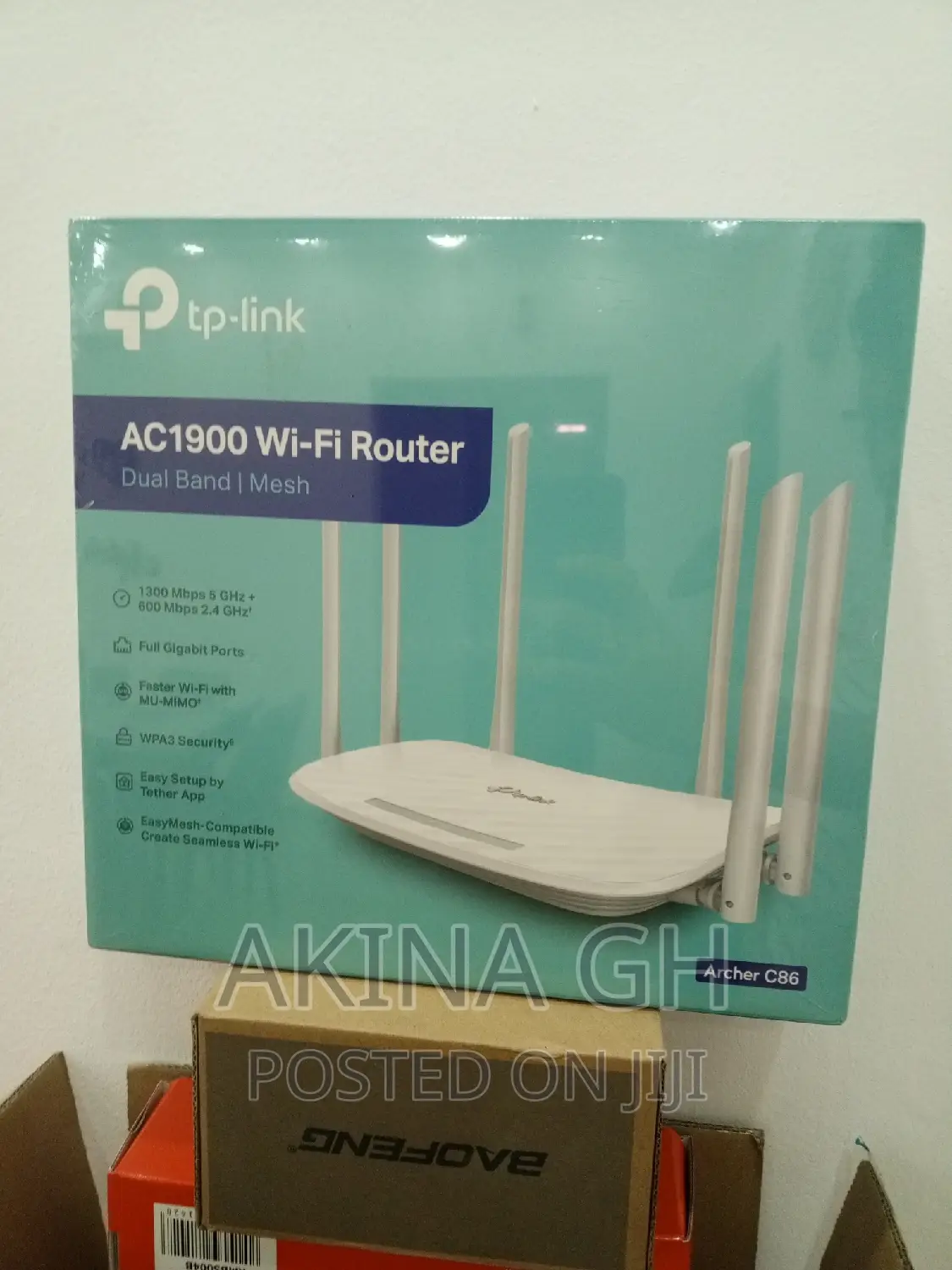 Tp-Link Archer C86 Ac1900 Wireless Mu-Mimo Wi-Fi Router