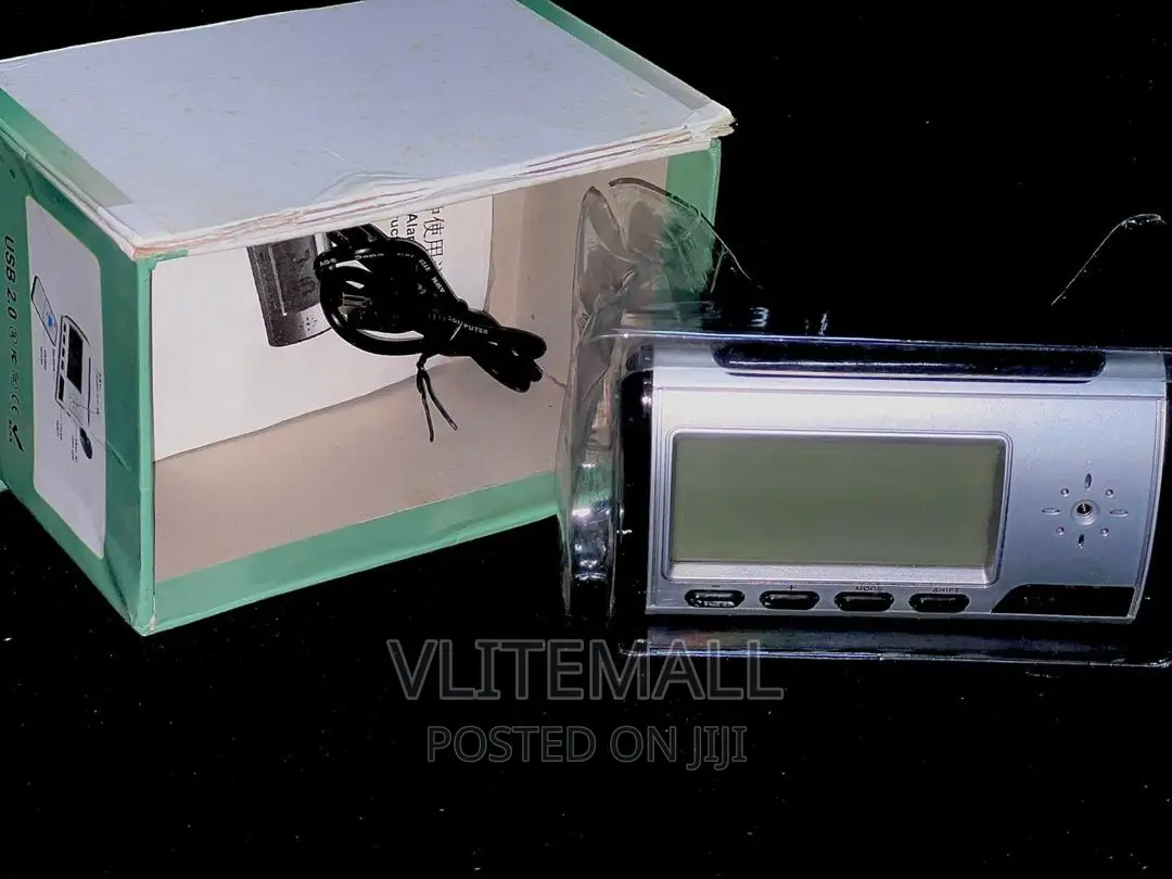 Multi-Function Digital Alarm Clock Spy Camera