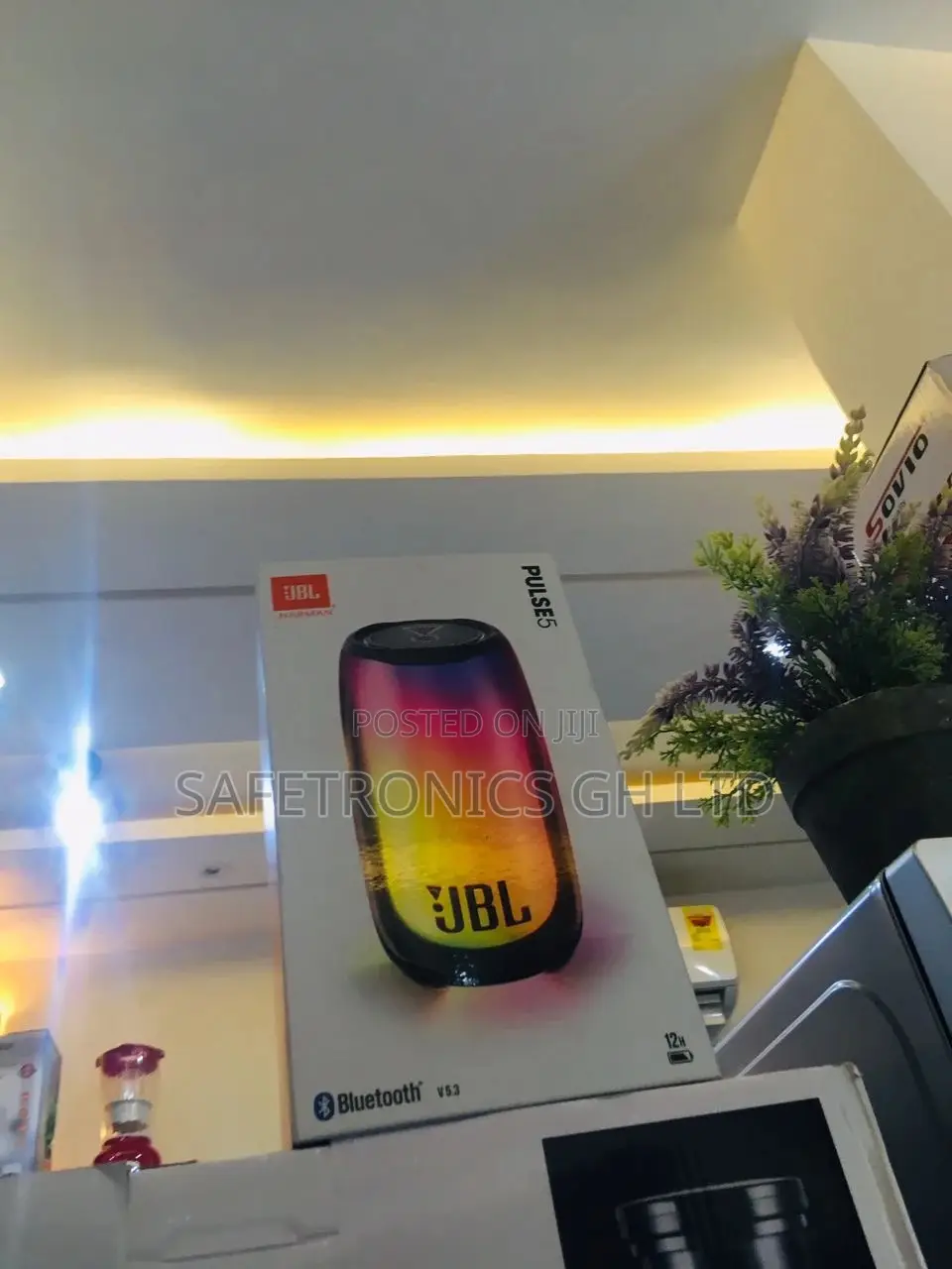 Wireless Electric Bluetooth JBL Pulse 5 Black 