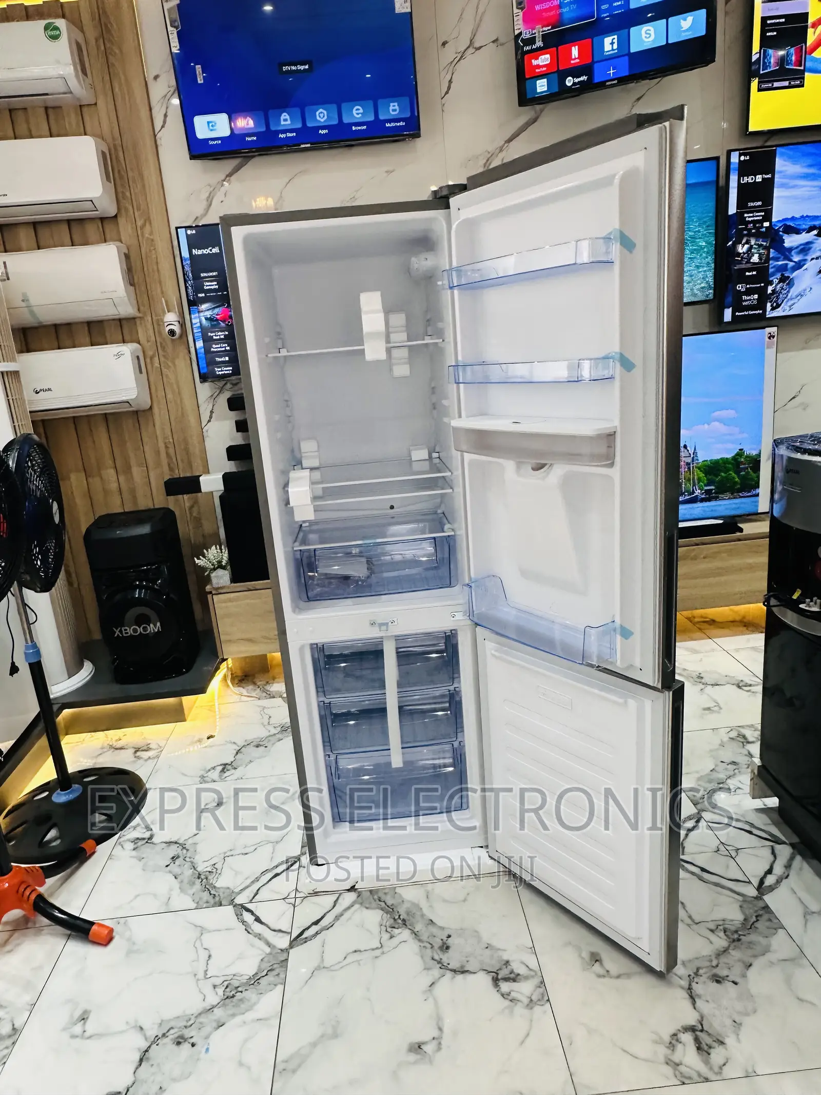 Lovely  New Pearl PF-330BWD (251 Liters)Fridge