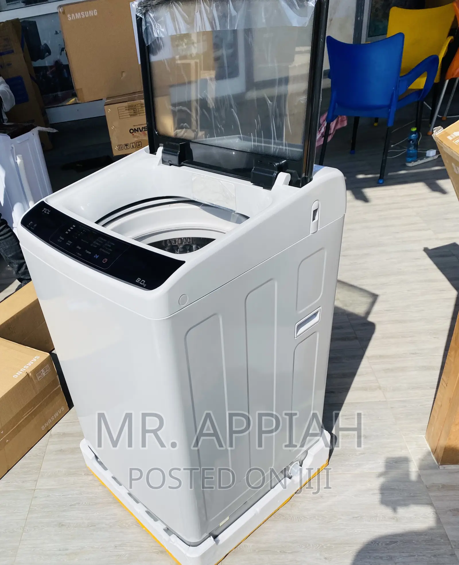 Better Choice TCL 8kg Top Load Washing Machine(85kggf708tl)