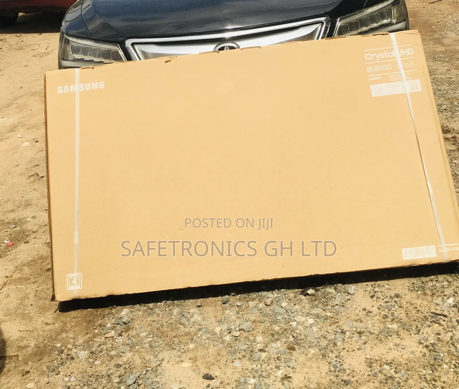 BU80 65 Inches Glossy LED Samsung UHD Smart Black Tv